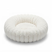 Lit cocon NUZZO Blanc pour chien et chat (70 cm)