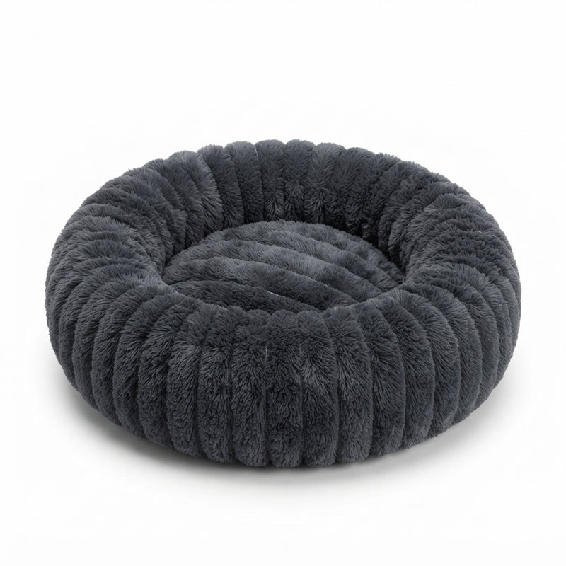 Lit cocon NUZZO Noir pour chien et chat (40 cm)